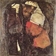 Pregnant Woman and Death, Egon Schiele